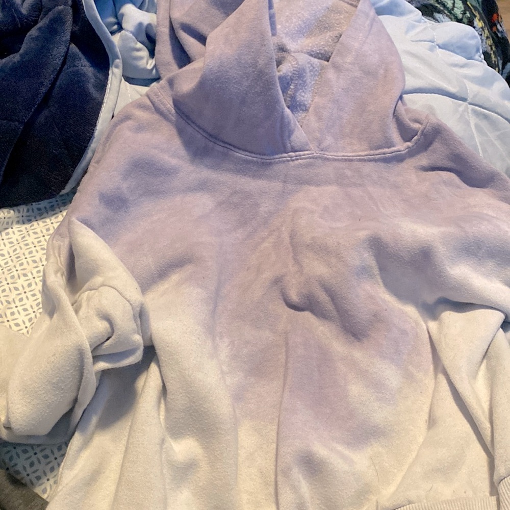 Women’s pink rose purple hoodie